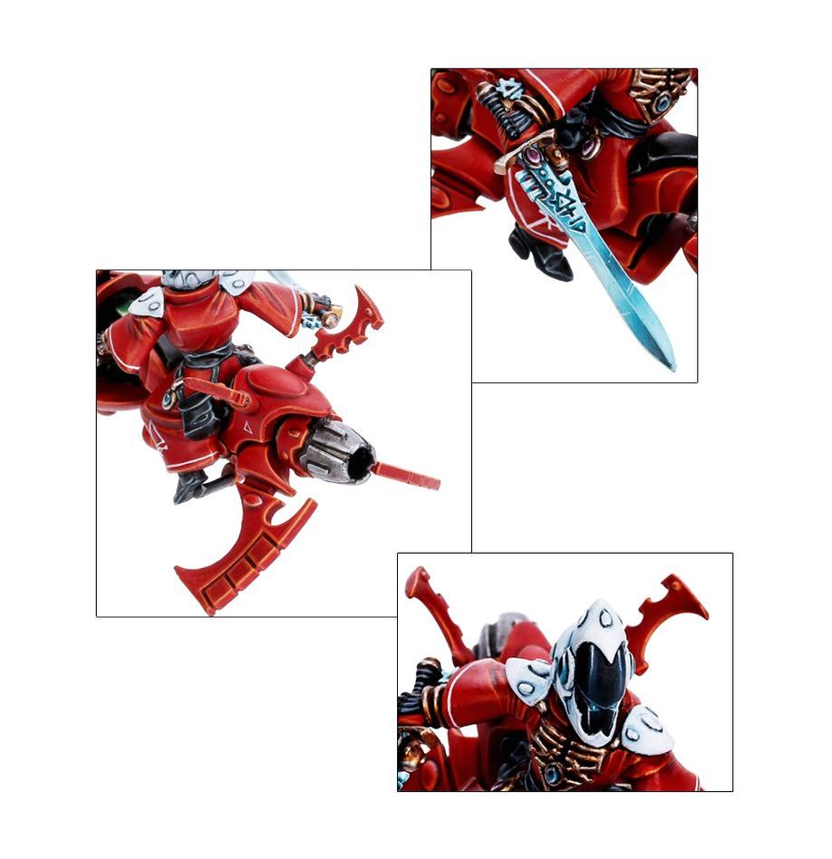 Aeldari: Farseer Skyrunner / Warlock Skyrunner