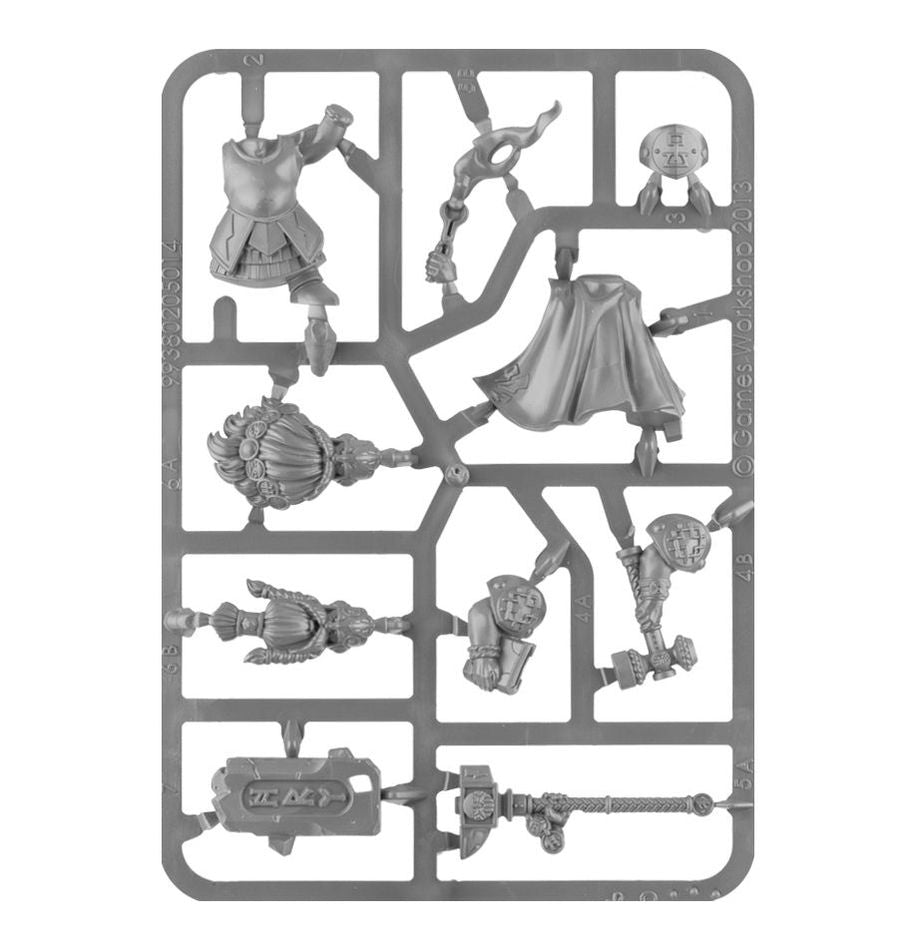 Cities Of Sigmar: Runelord armed with forgehammer and runestaff