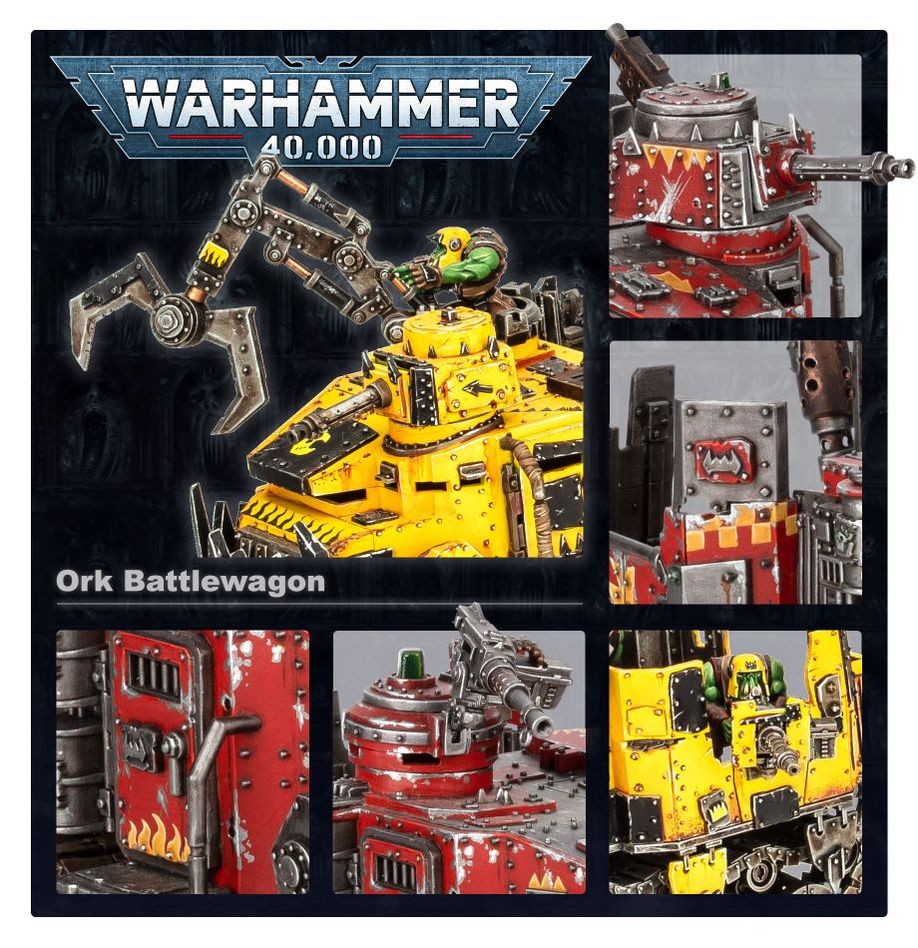Orks: Battlewagon Inc Upgrade Sprue