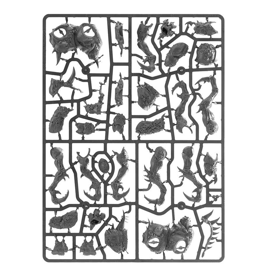 Nurgle Rotbringers: Maggoth Lord - Bloab Rotspawned - Orghotts Daemonspew- Morbidex Twiceborn