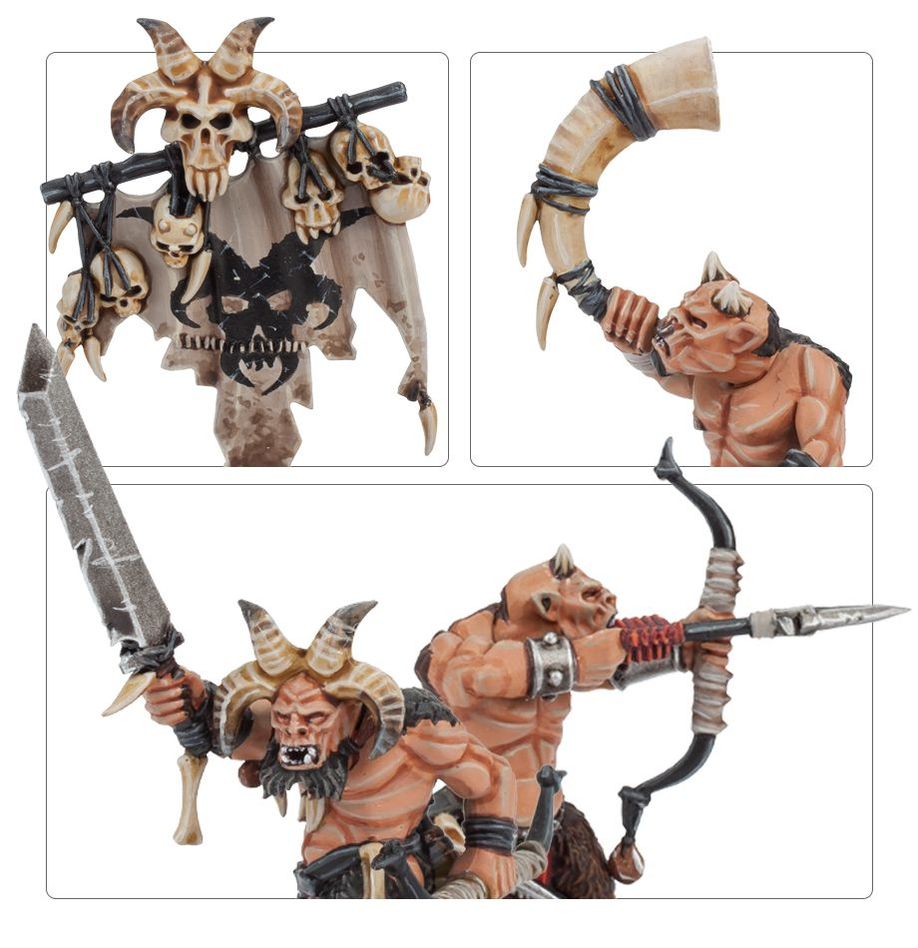 Beasts of Chaos: Ungor Raiders - Herd