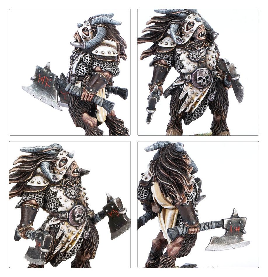 Beasts of Chaos: Beastlord with Paired Man Ripper Axes