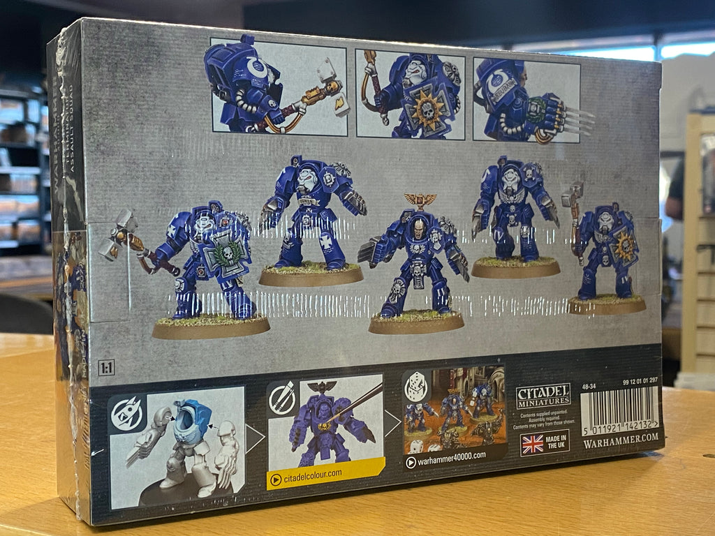 Warhammer 40k Space Marine Terminator Assault Squad