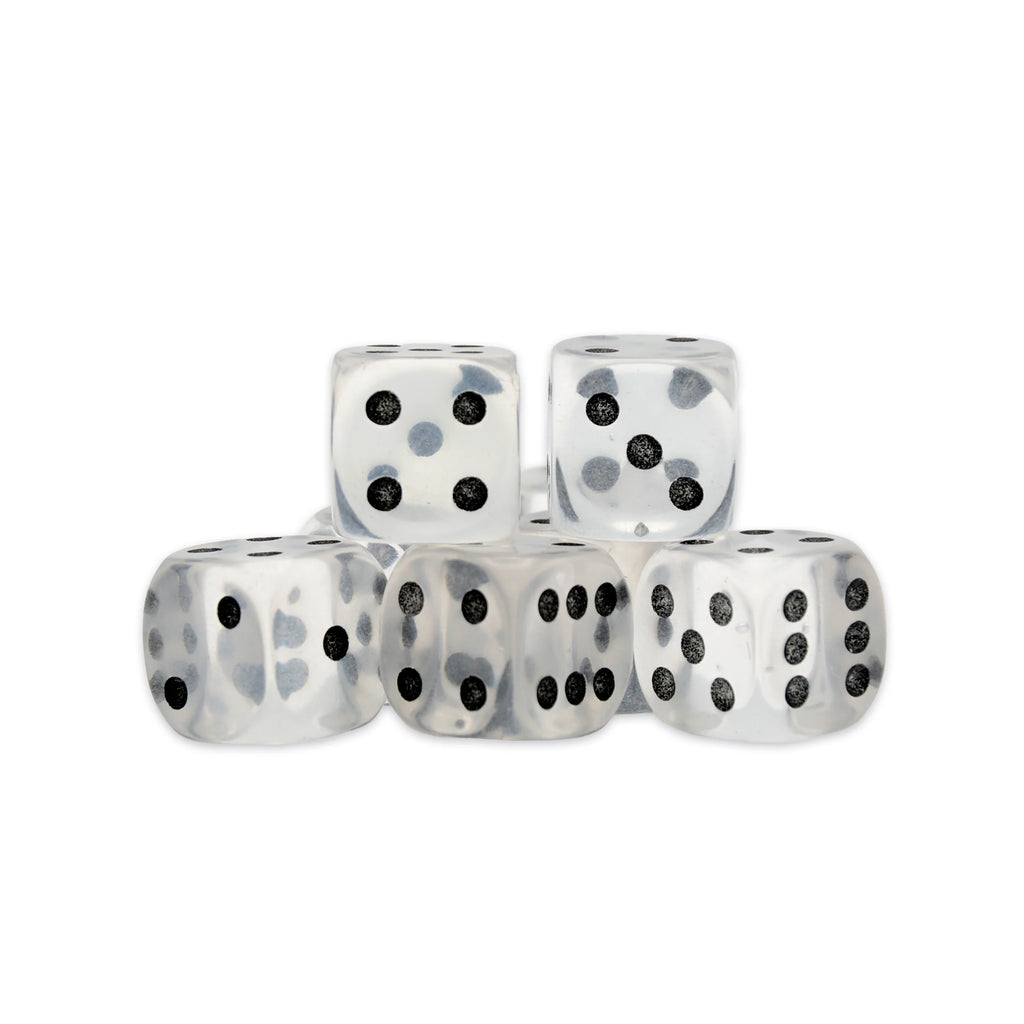 Warlord Games: Clear Quartz Dice