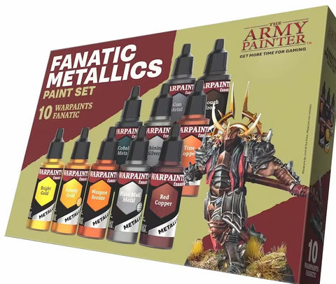 The Army Painter: Warpaints Fanatic Metallics Paint Set