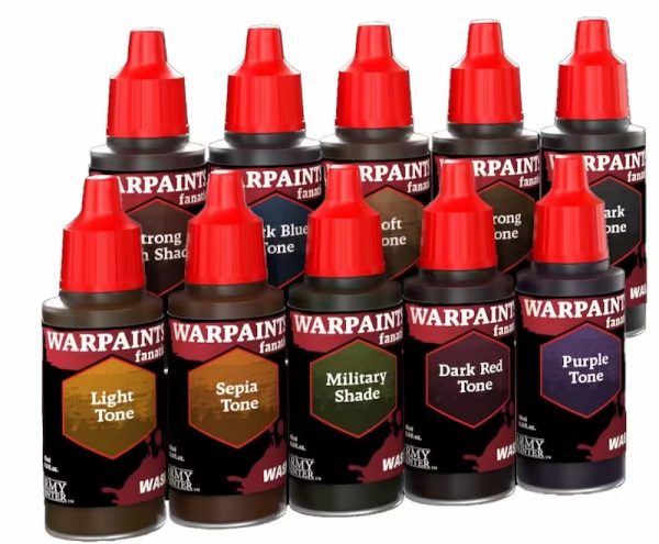 The Army Painter: Warpaints Fanatic Washes Paint Set