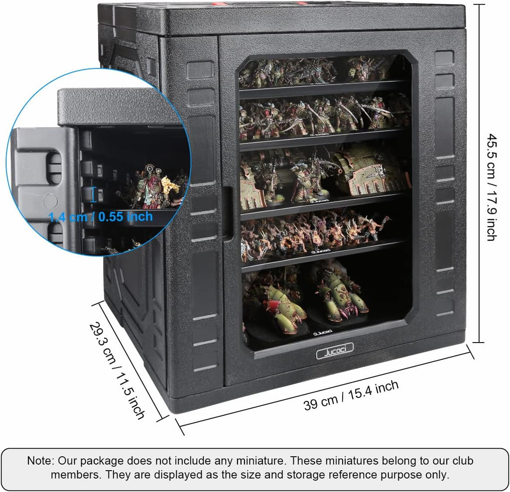 Jucoci Miniatures Storage Case Miniatures Transport Case