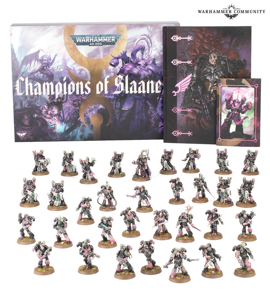 Emperor’s Children Army Set: Champions of Slaanesh.