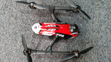 Ares Crossfire Racer Quad RFR: 25mW VTX - Red