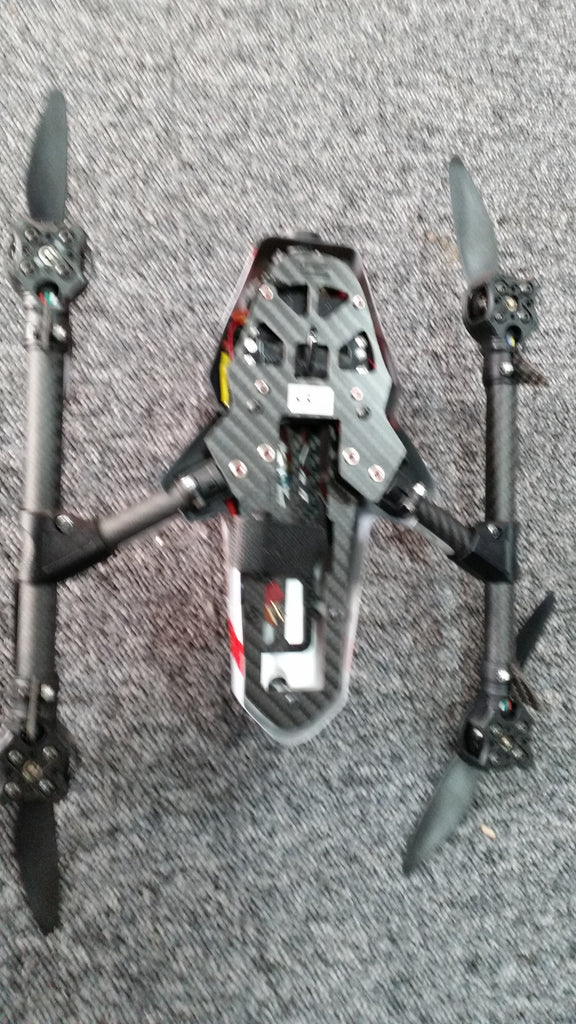 Ares Crossfire Racer Quad RFR: 25mW VTX - Red