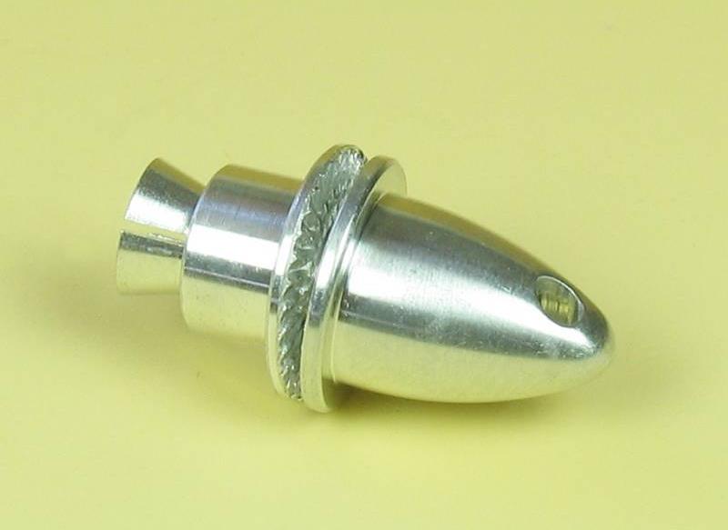 JP Small Collet Propeller Adapter With Spinner (3mm)