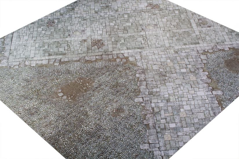 4'x4' G-Mat: Medieval Town