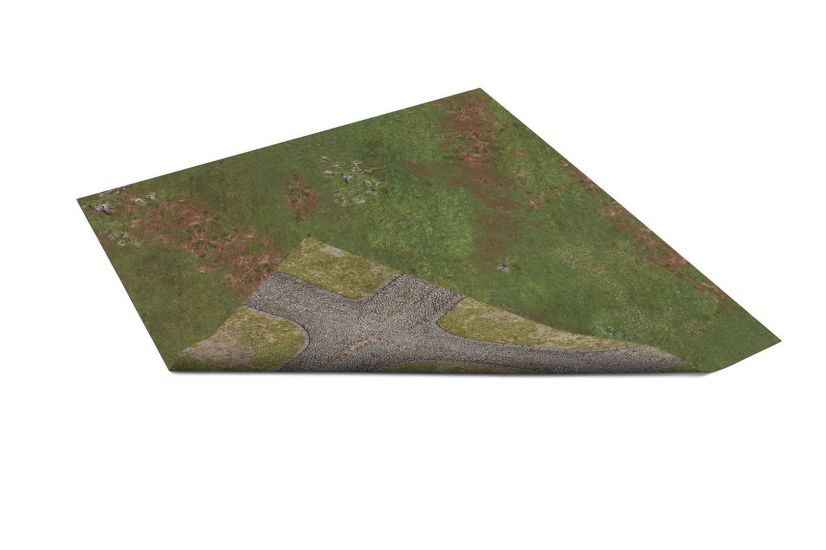 4'x4' Double Sided G-Mat: Highlands in War and Forgotten Realm
