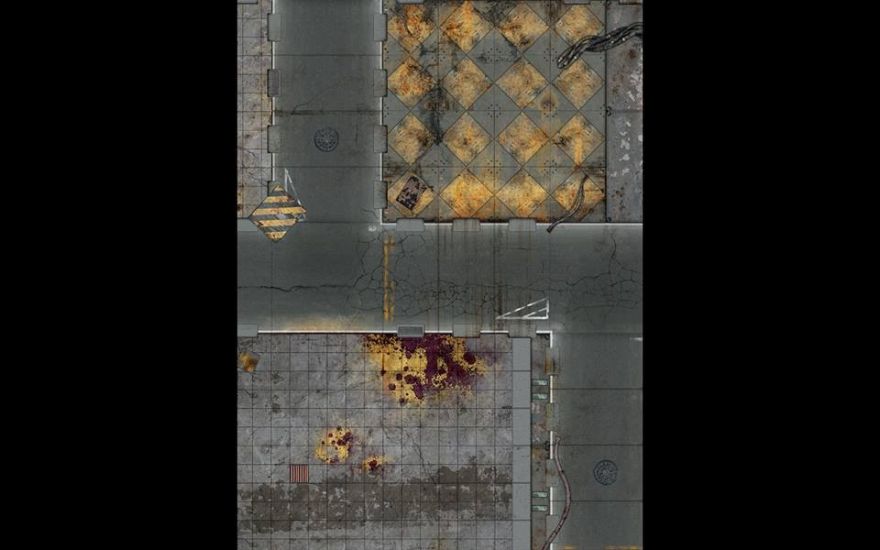 Kill Team Double Sided Quarantine and Fallout Zone (22" x 30")