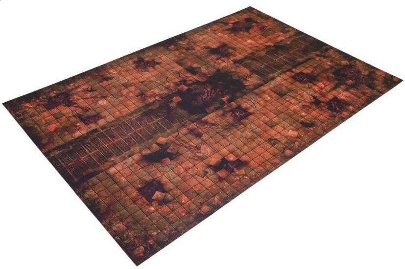 6'x4' Double Sided G-Mat: Chem Zone and Necropolis