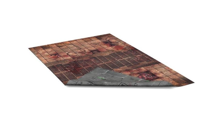 Gamemat.eu 22"x 30" Double Sided G-Mat: ChemZone and Necropolis