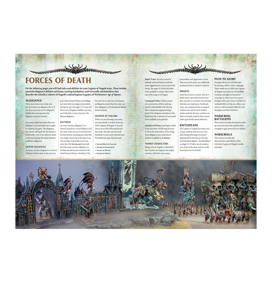 Warhammer Age Of Sigmar Battletome: Legions of Nagash