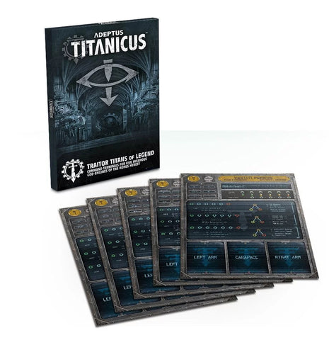 Adeptus Titanicus Traitor Titans of Legend