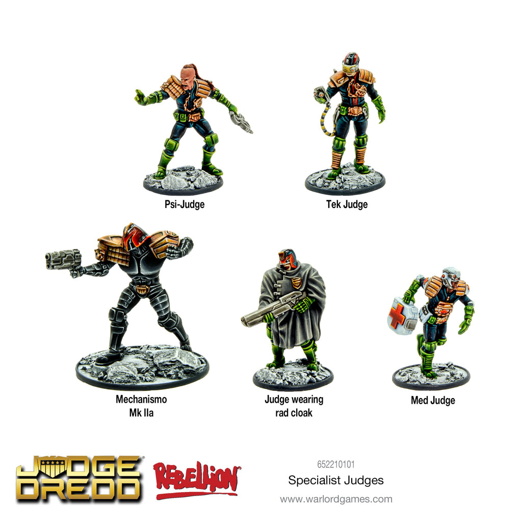 Judge Dredd Specialist Judges