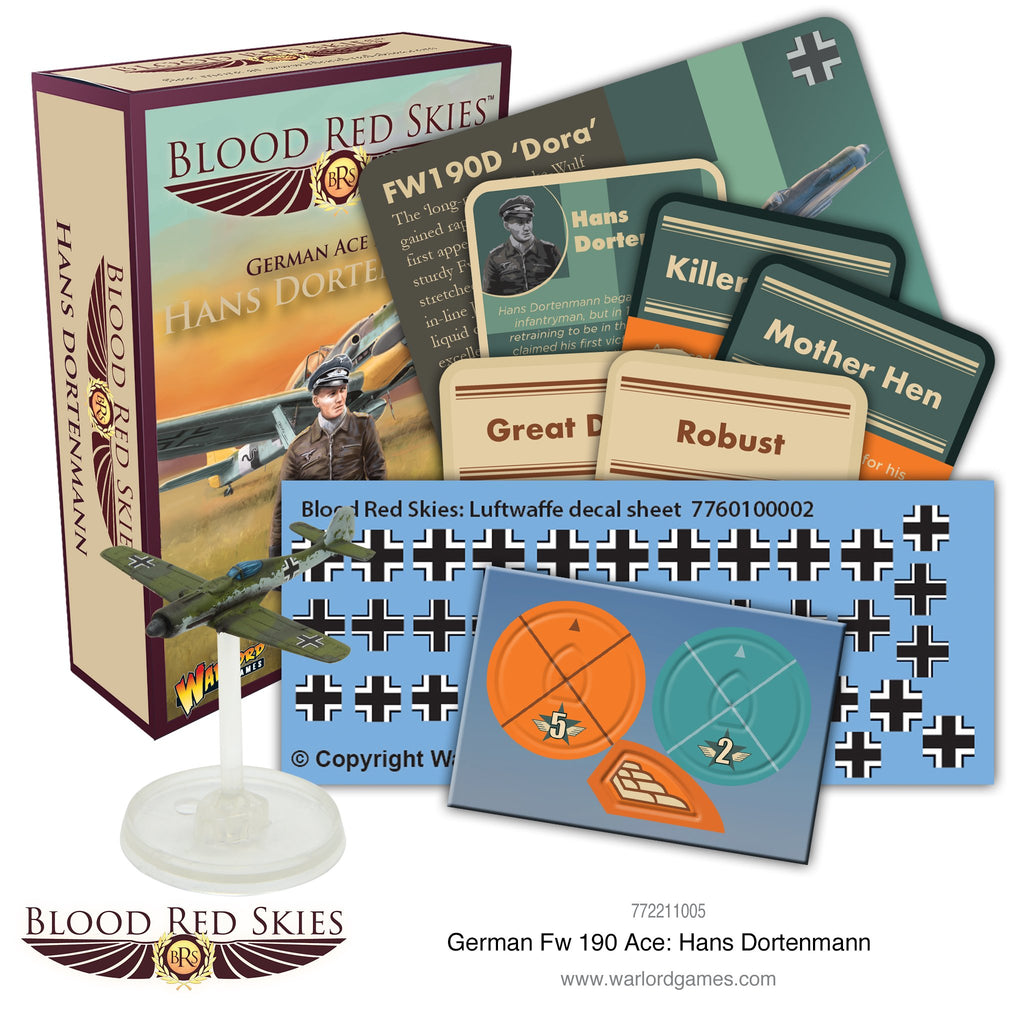 Blood Red Skies Fw 190 Dora Ace: Hans Dortenmann