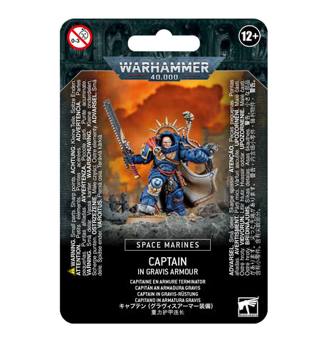 Warhammer 40K Captain in Gravis Armour