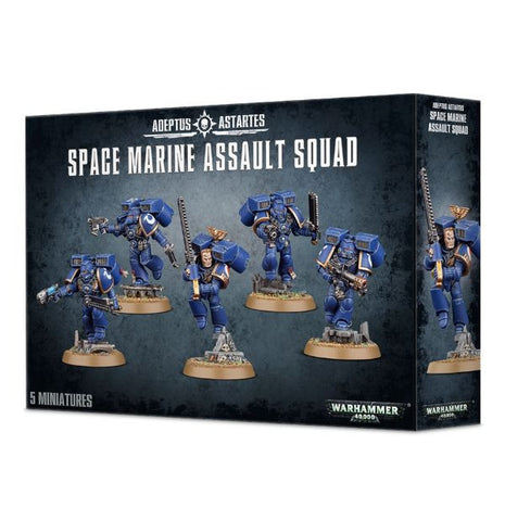 Warhammer 40K Space Marine Assault Squad