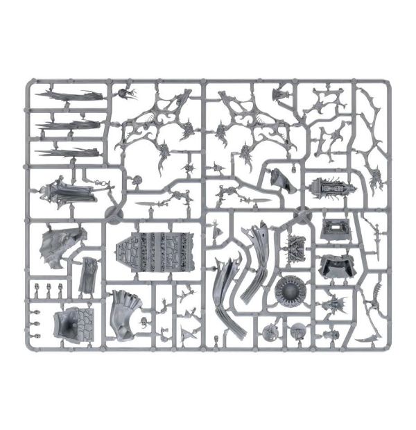 Soulblight Gravelords: Bloodseeker Palanquin, Coven Throne, Mortis Engine.