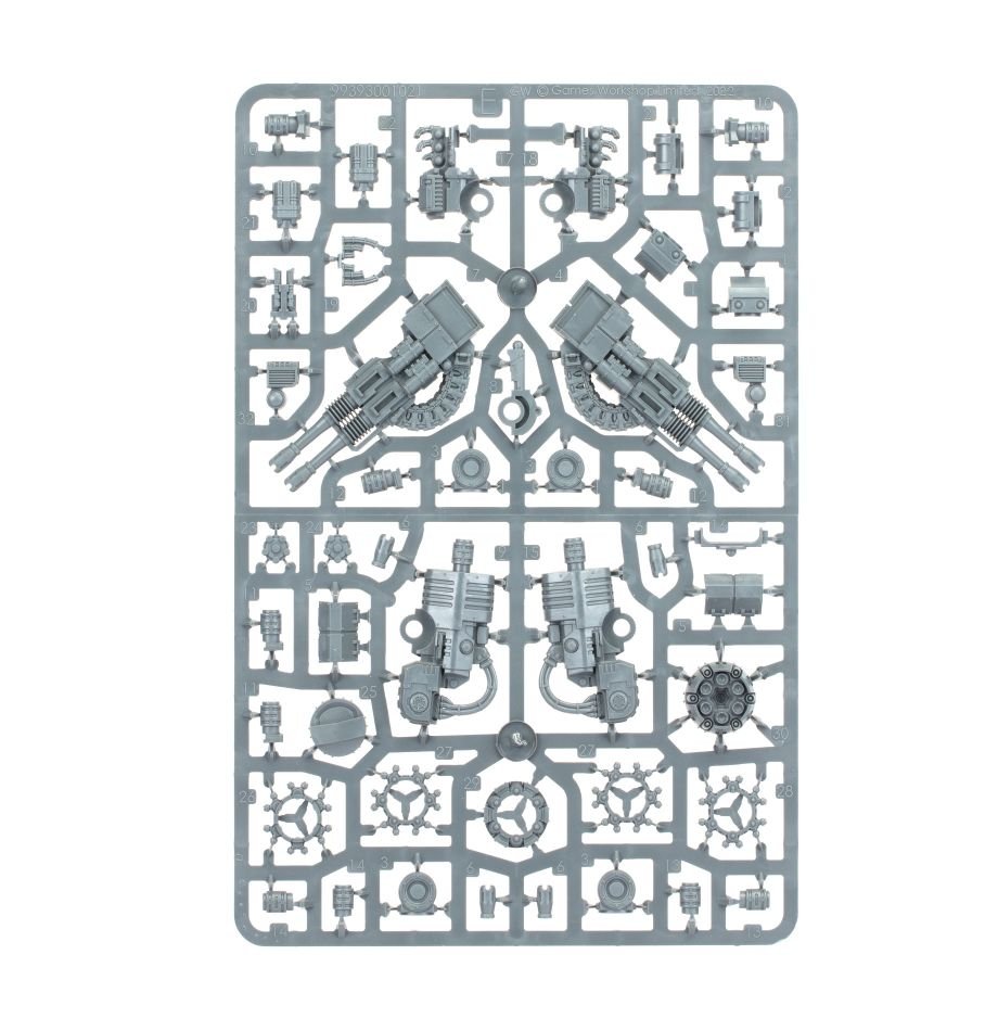 Horus Heresy Leviathan Dreadnought Ranged Weapons Frame