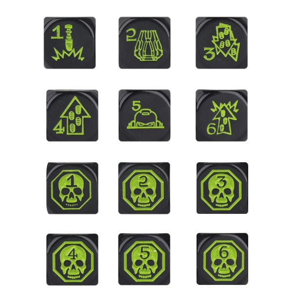 Warhammer 40K Command Dice
