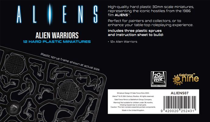 GF9 Aliens: Alien Warriors