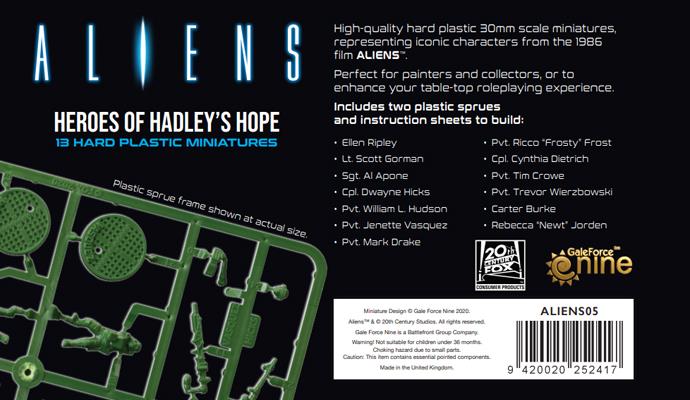 GF9 Aliens: Heroes of Hadley's Hope