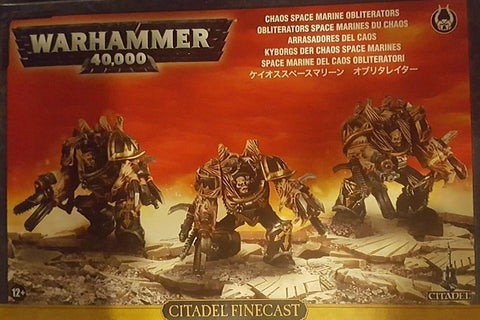 Chaos Space Marines:  Obliterators