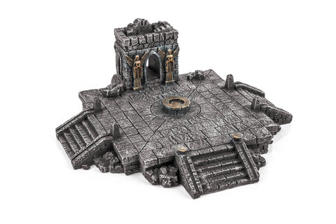 Gamemat.eu 28mm Gothic Temple Terrain Set for Warhammer, Age of Sigmar