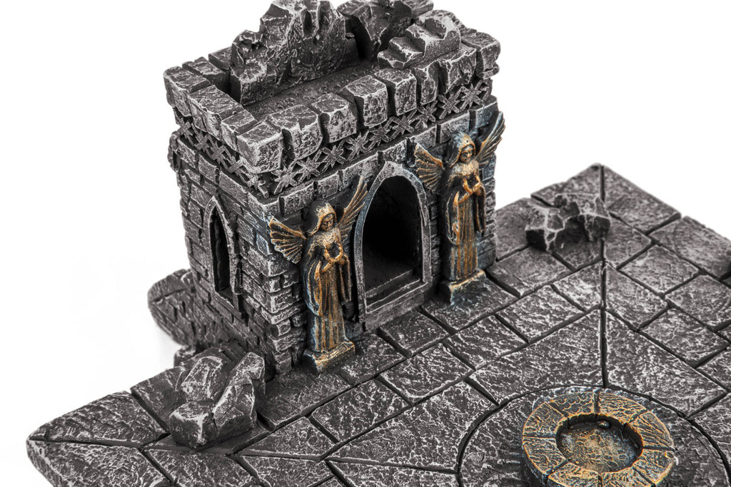 Gamemat.eu 28mm Gothic Temple Terrain Set for Warhammer, Age of Sigmar