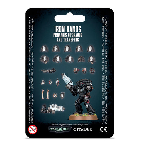Warhammer 40K Iron Hands Primaris Upgrades and Transfers