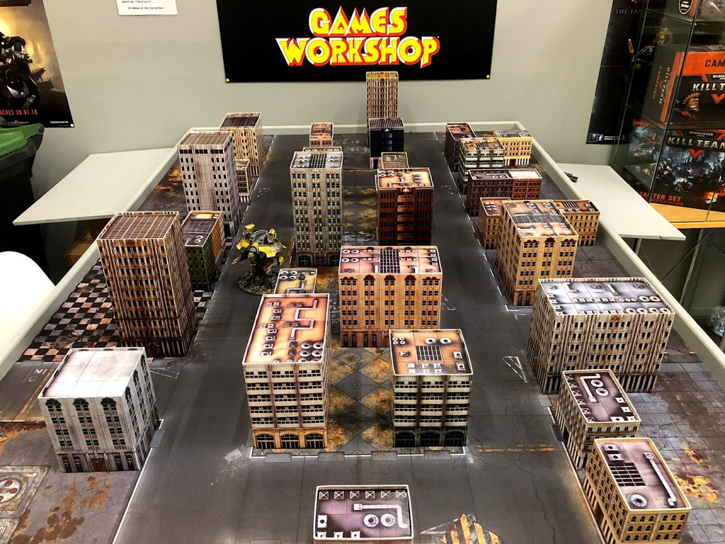 Dropzone Commander Cityscape Card Scenery Pack