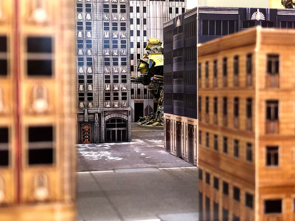 Dropzone Commander Cityscape Card Scenery Pack