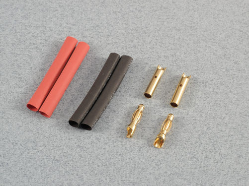 Logic RC 4.0mm Gold Connector Set (2prs)
