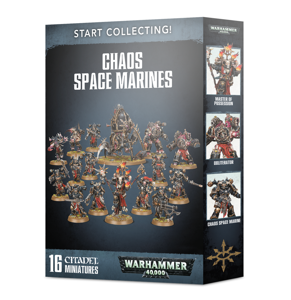 Warhammer 40K Start Collecting! Chaos Space Marines