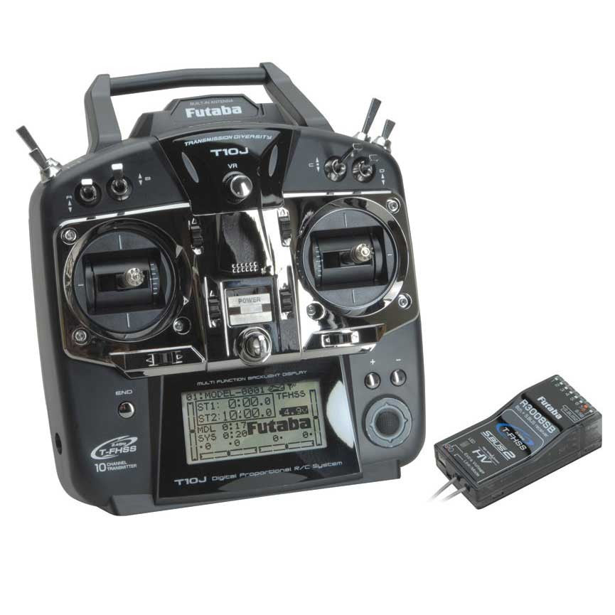 Futaba T10J 10 Channel 2.4GHz Radio with R3008SB Receiver Combo Set