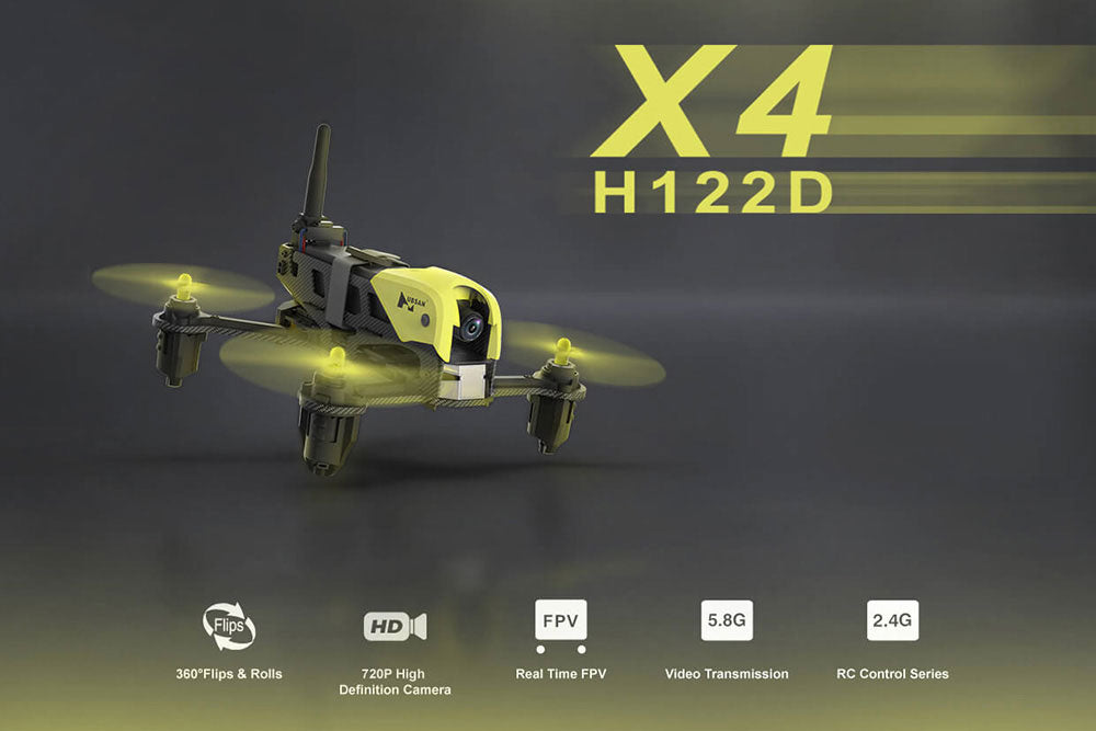 Hubsan X4 Storm Racing Drone Pack w/LCD Screen & Goggles