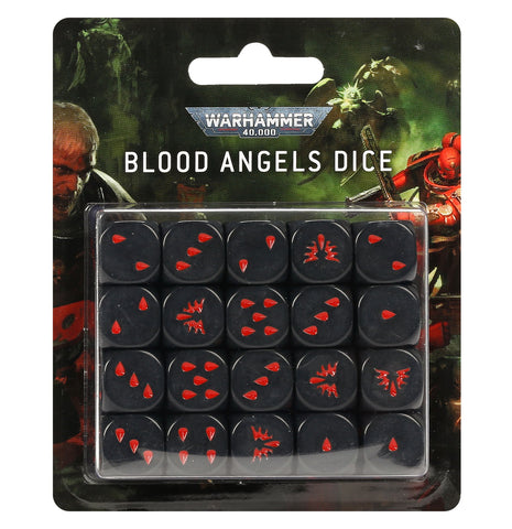 Warhammer 40K Blood Angels Dice (max 2 per customer)