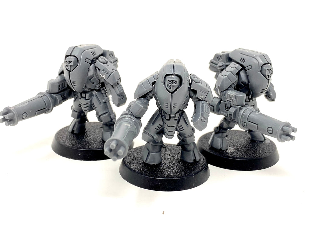 T'au Empire: XV25 Stealth Battlesuits (USED)