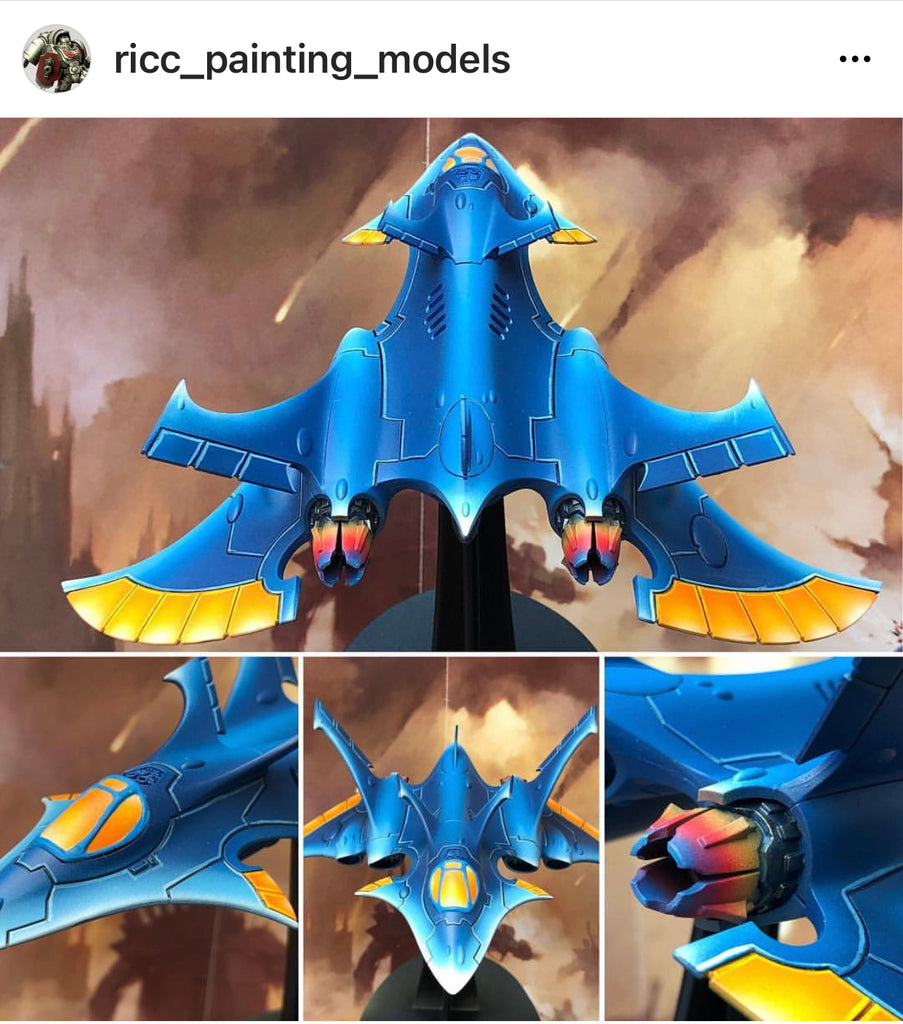 Aeldari: Hemlock Wraithfighter - Crimson Hunter