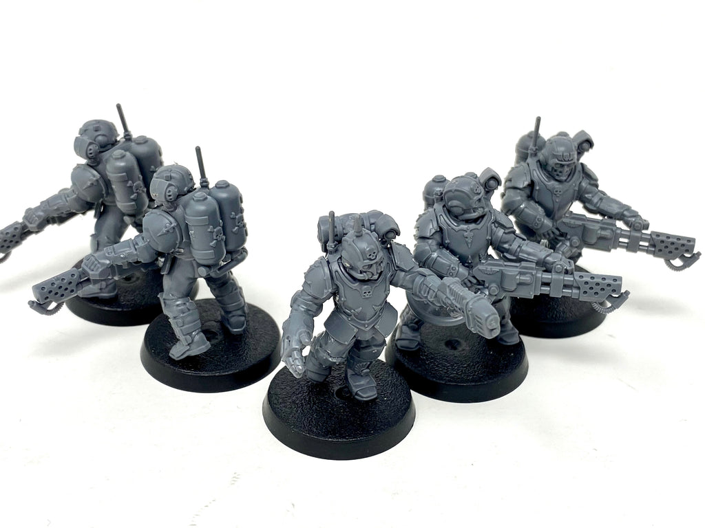 Warhammer 40K Militarum Tempestus Flamer Scions (USED)