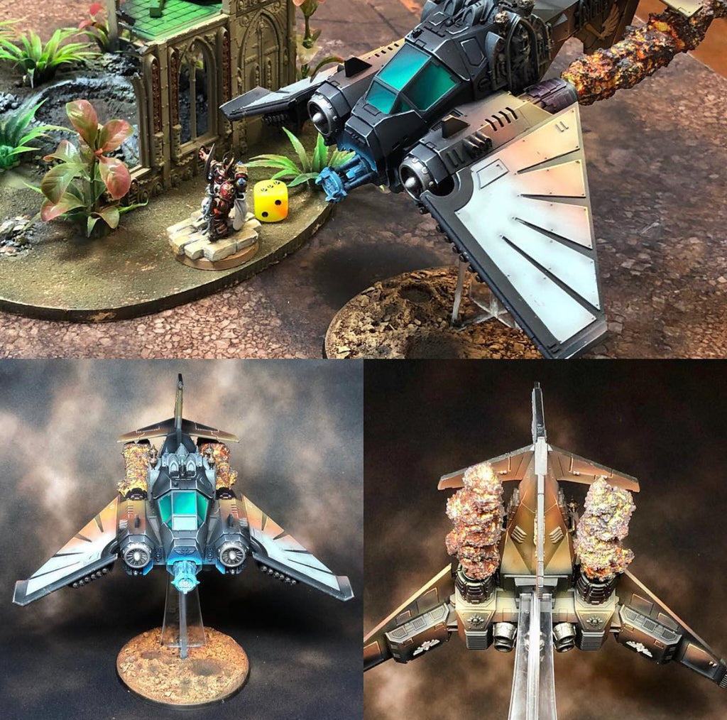 Dark Angels: Ravenwing Dark Talon / Nephilim Jetfighter