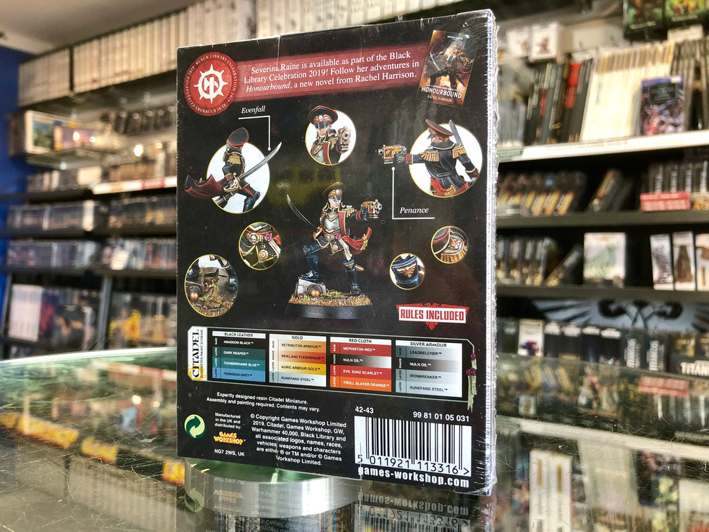 Warhammer 40K Commissar Severina Raine