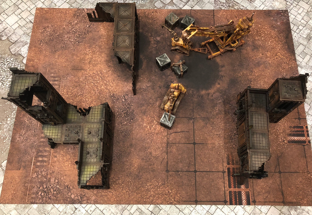 Kill Team Double Sided Quarantine and Fallout Zone (22" x 30")