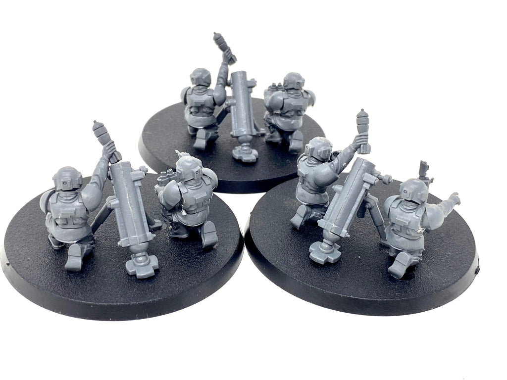 Warhammer 40K Cadian Heavy Weapon Squad (USED)