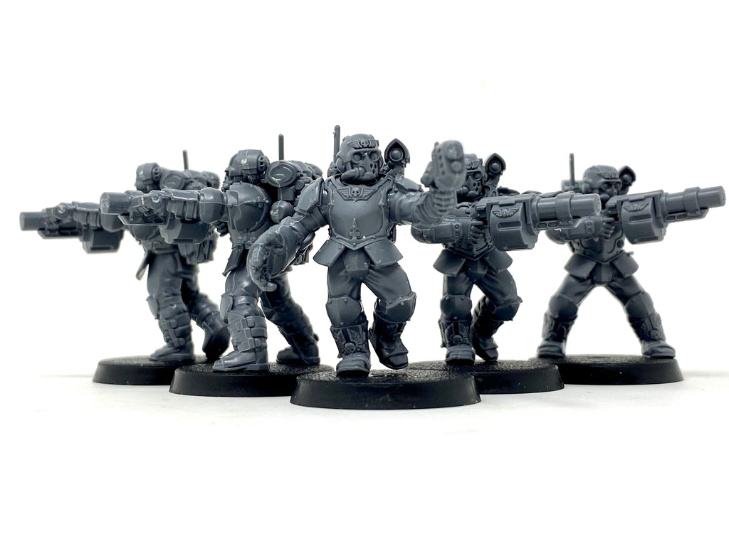 Warhammer 40K Militarum Tempestus Scions w/Grenade Launchers (USED)
